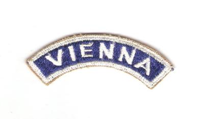 Austrian Forces Vienna Tab Patch Variant