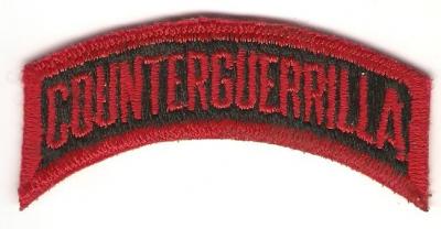 Counter Guerrilla Patch Tab Rocker