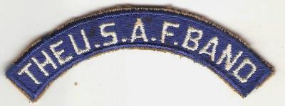 Patch USAF Band Rocker