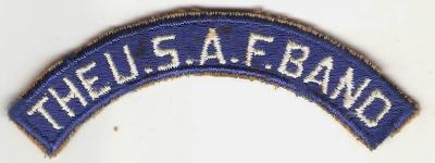 Patch USAF Band Rocker