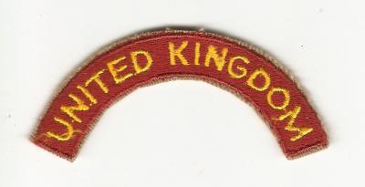 United Kingdom Patch Tab Rocker