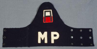 US 1st Army MP Armband Brassard Military Police