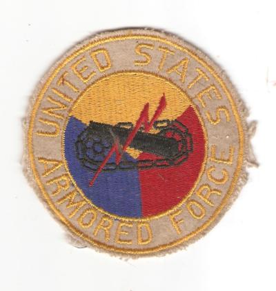 United States Armored Force Patch