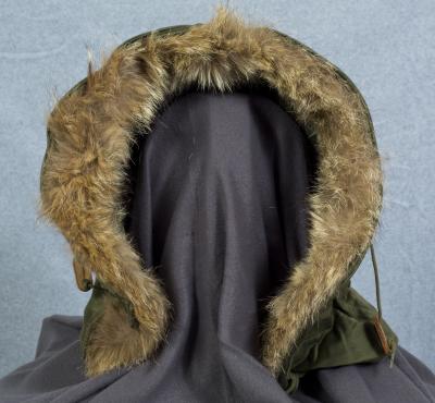 Korean War M51 Fishtail Parka Wolf Fur Lined Hood