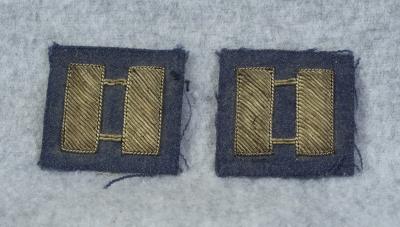 Air Force Captain Bars Bullion 1950's Theater Made