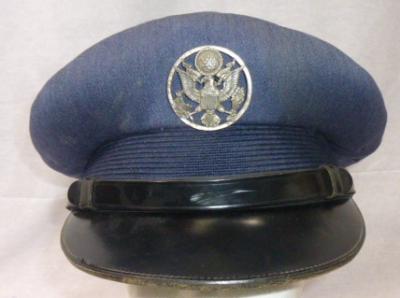 Air Force Enlisted Visor Cap 1950s