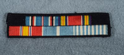 WWII Korean War Ribbon Bar 5 Place 