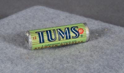 Tums Antacid Roll 1950's