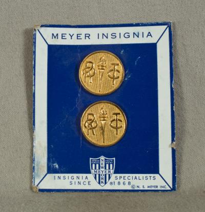 US Army ROTC  Collar Disc Set