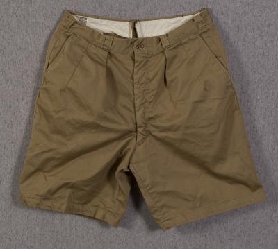US Army Men's Cotton Khaki Shorts Size 36