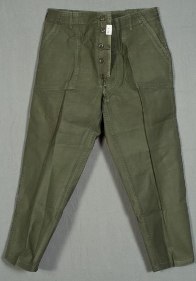 Vietnam Era Sateen Trousers 38x31