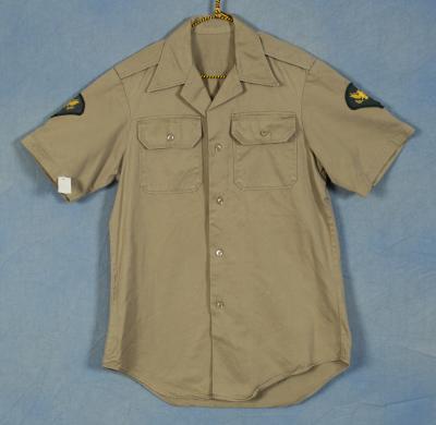 Vietnam Era Khaki Uniform Shirt 