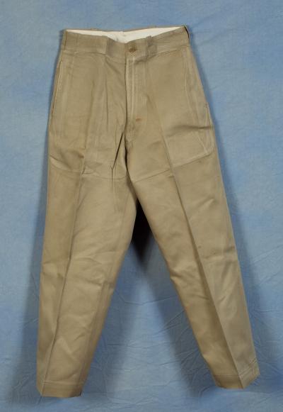 SOLD Archive Area-- US Army Vietnam Era Khaki Trousers