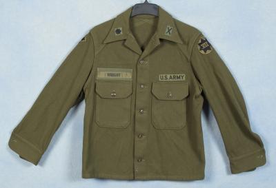 US Army Wool Flannel Field Shirt 4th Infantry