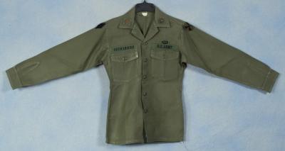 US 8th Army Sateen Uniform Shirt 5th Division 