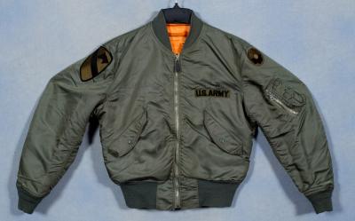 L-2B Flight Jacket Medium Vietnam era 1st Cav 1970