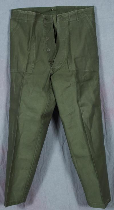 Vietnam Era Field Sateen Trousers Large