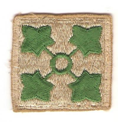 US Army 4th Infantry Division Patch