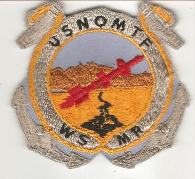 Patch White Sands Missile Range USNOMTF