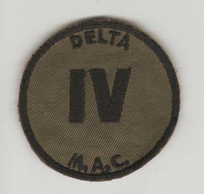 Delta IV MAC Pocket Patch Vietnam Theater Made