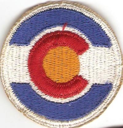 US Army Colorado National Guard Patch