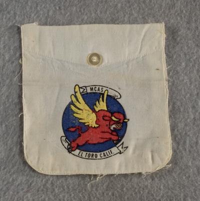 Marine MCAS El Toro California Flying Bull Patch