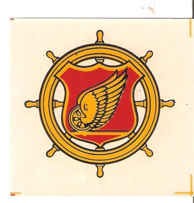 Helmet Transfer Decal Transportation Corp1960's