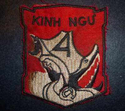 Vietnam ARVN 4th Marine Patch