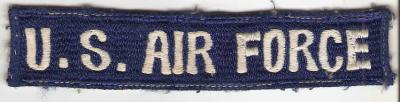 US Air Force Tape Patch Theater Made