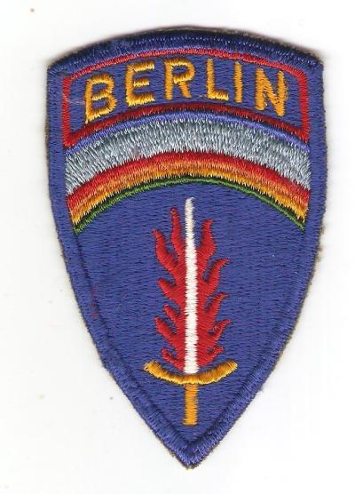 European Command Berlin District Patch