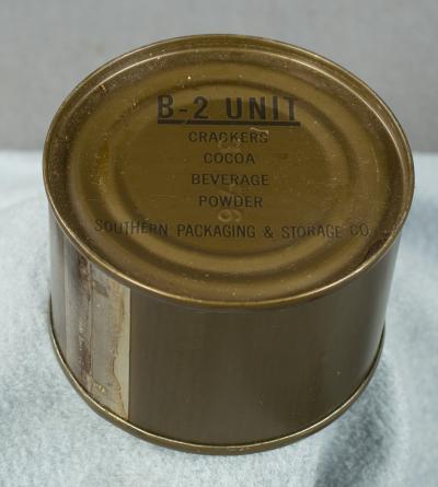 Vietnam era US Military Ration Tin B-2 Unit