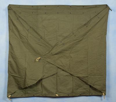 Vietnam era Army Shelter Half Canvas Tent 1968