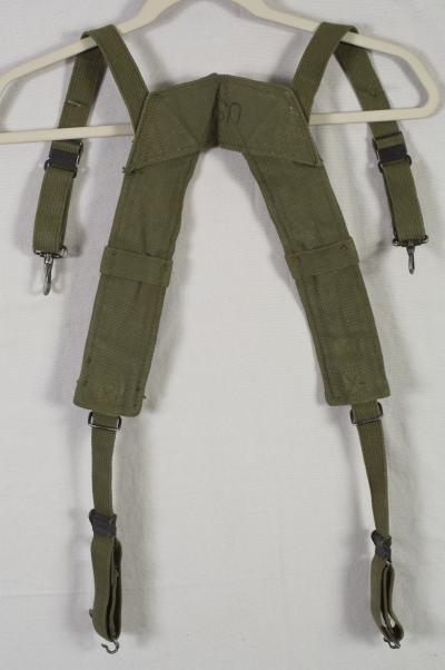 M1956 H Pattern Combat Field Suspenders Large