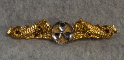 Navy Submarine Engineering Officer Badge
