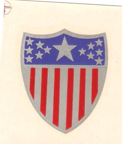 Helmet Decal Adjutant General Crest