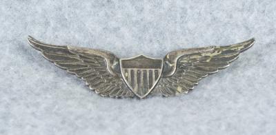 US Army Pilots Wing Badge Sterling