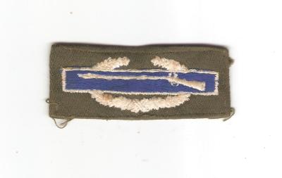 CIB Combat Infantry Badge Patch