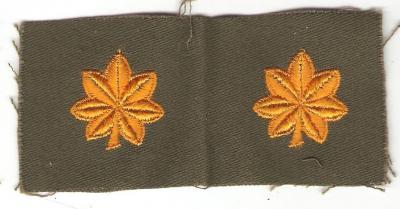 Vietnam Era Major Rank Tab Set