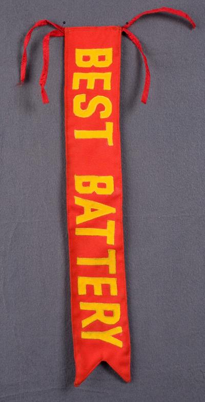 Artillery Best Battery Guidon Streamer 