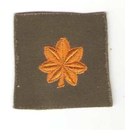 Vietnam Era Major Rank Tab