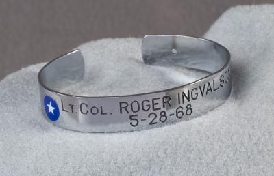 Vietnam Era POW MIA Bracelet Roger Ingvalson