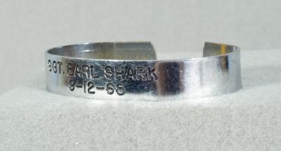 Vietnam Era POW MIA Bracelet Earl Shark