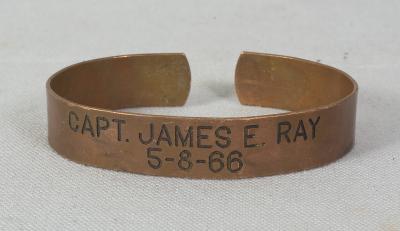 Vietnam POW MIA Bracelet Capt James E. Ray