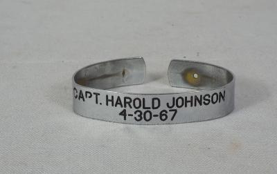 Vietnam POW MIA Bracelet Capt Harold Johnson