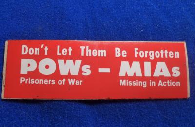 Vietnam Era POW MIA Decal Sticker