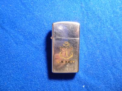 Navy Zippo Lighter Vietnam Era 1973