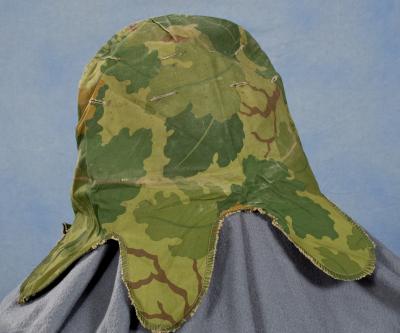 Vietnam Era Mitchell Camouflage Helmet Cover 1964