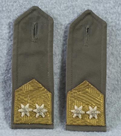 Austrian Army Lt. Colonel Shoulder Boards