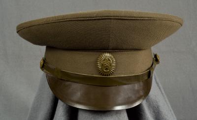 Soviet USSR Russian Enlisted Visor Cap Hat