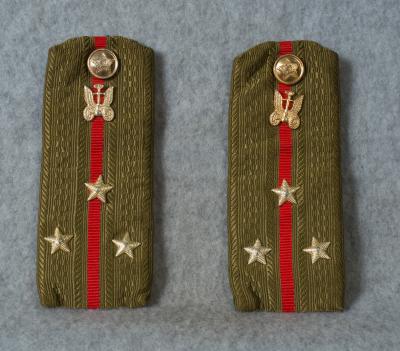 Soviet Senior Lieutenant Shoulder Boards Transport